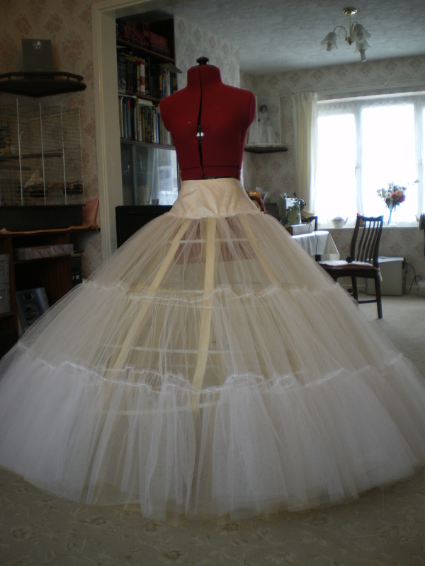 pattern how to make a ball gown skirt