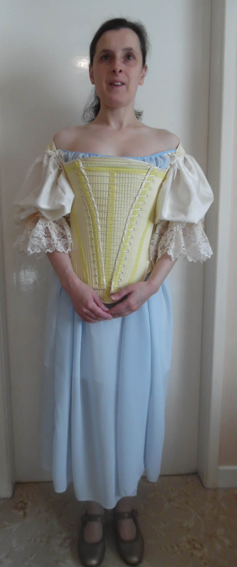 17th century corset dress